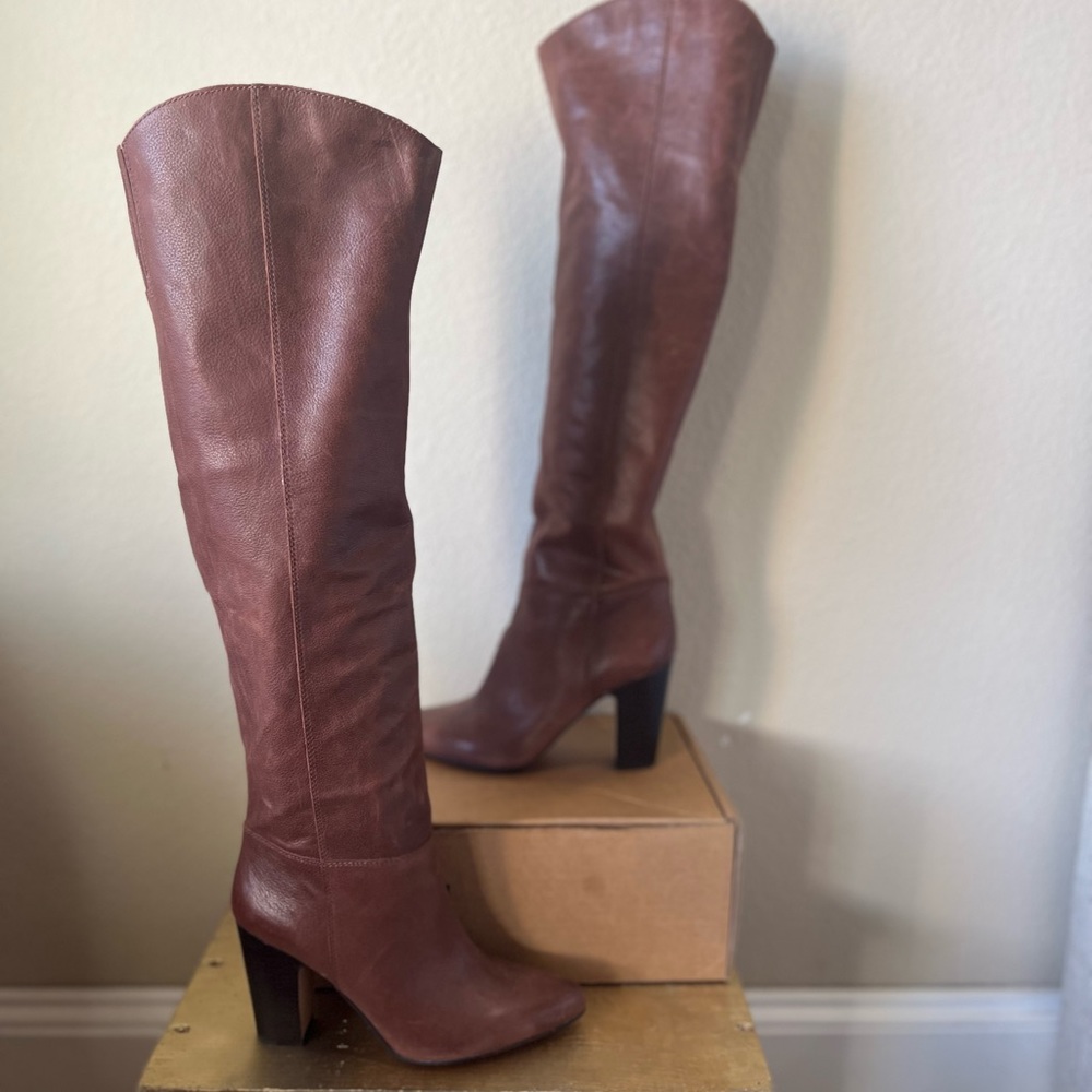 Vince Camuto Corrine Over the Knee boot with block heel